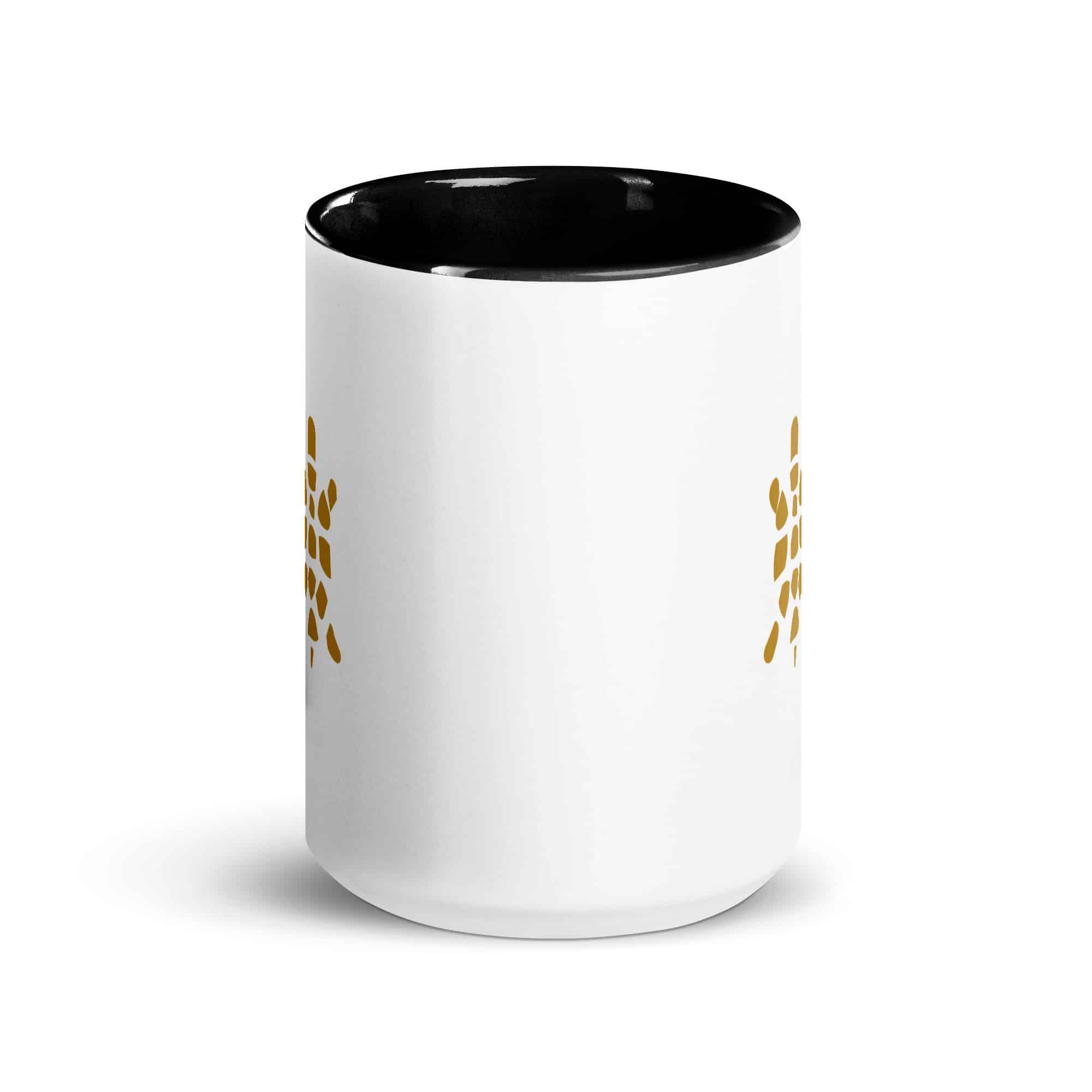 Gold Sheltowee Inspired Turtle Icon Color Inside Mug