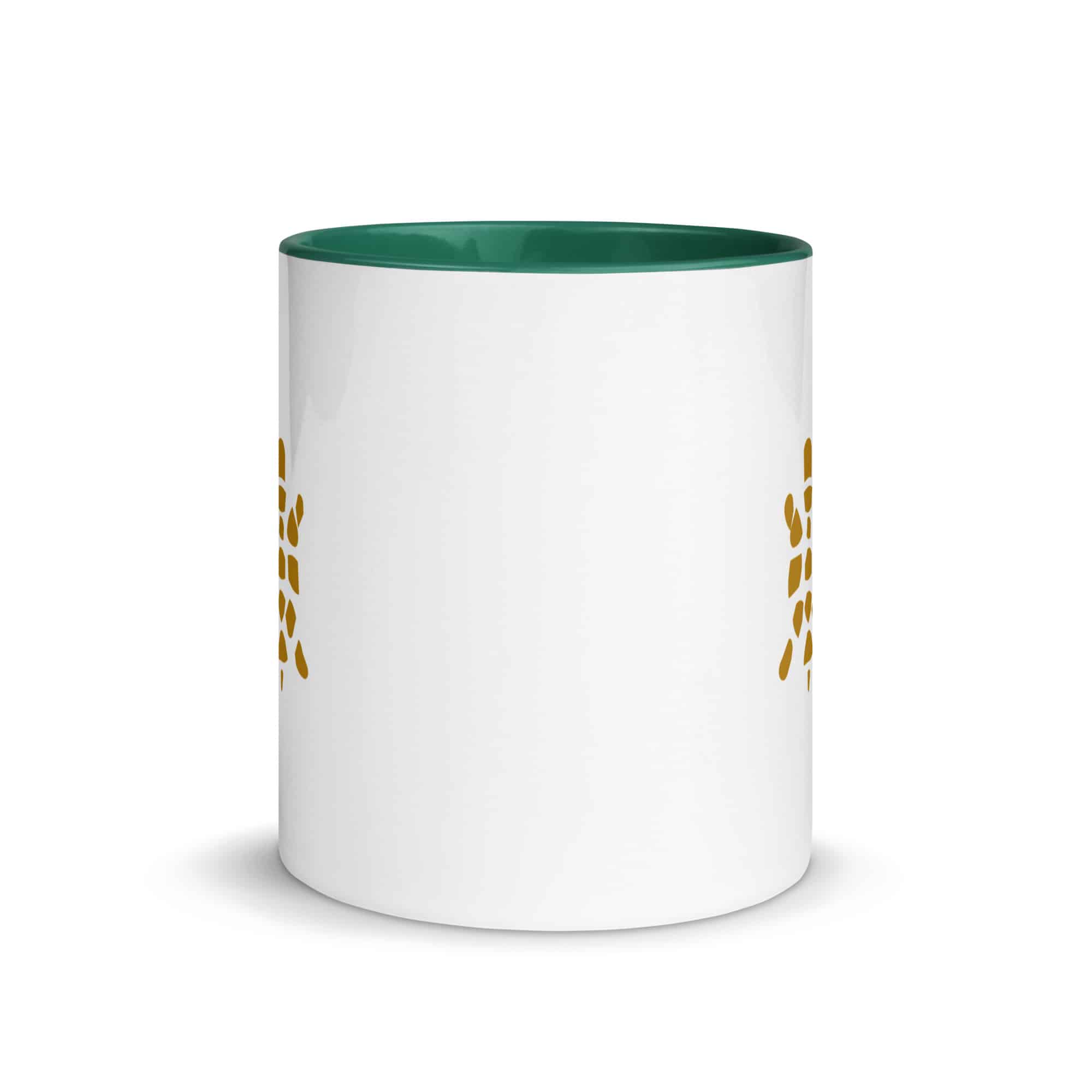 Gold Sheltowee Inspired Turtle Icon Color Inside Mug