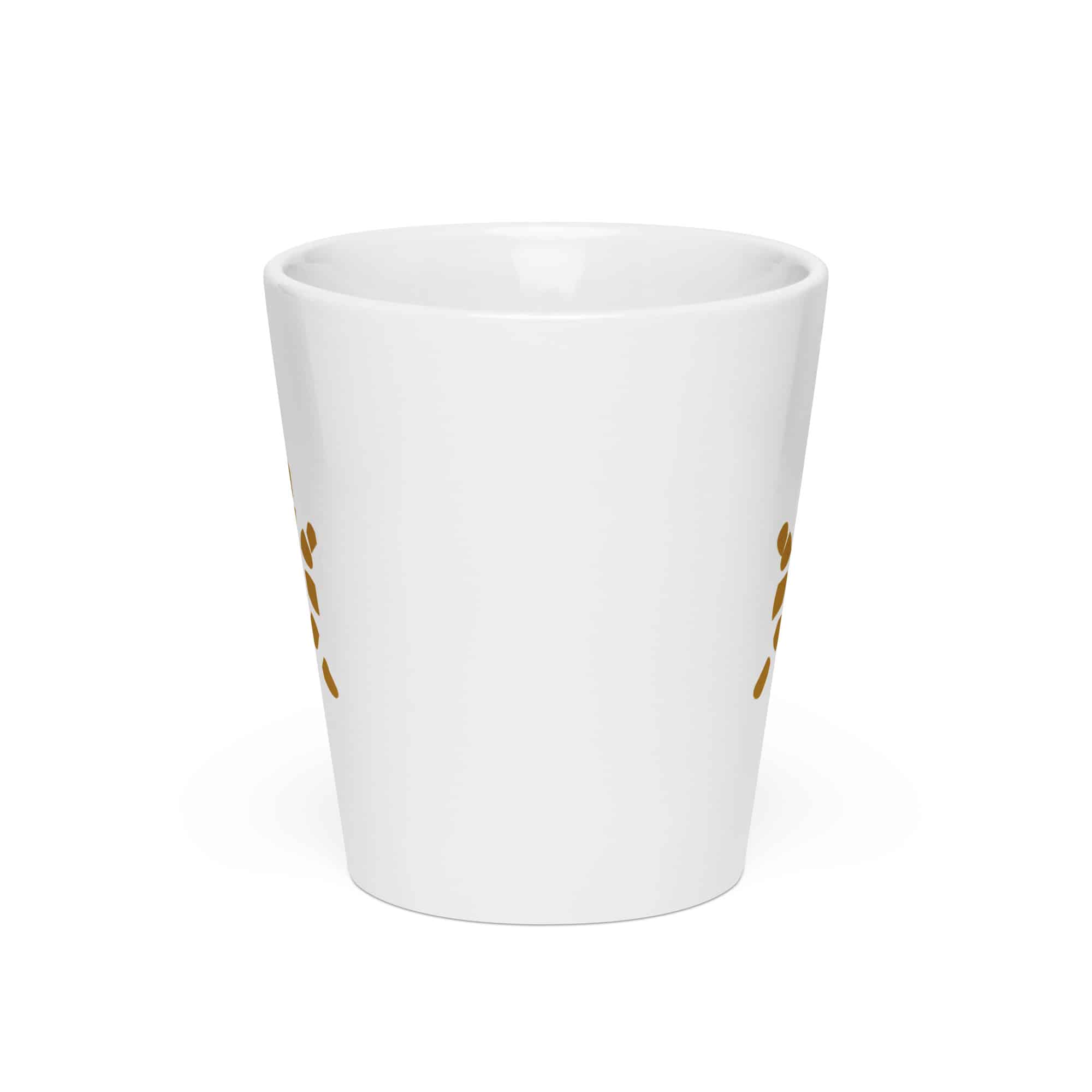 Sheltowee Trace Gold Turtle Icon Latte Mug