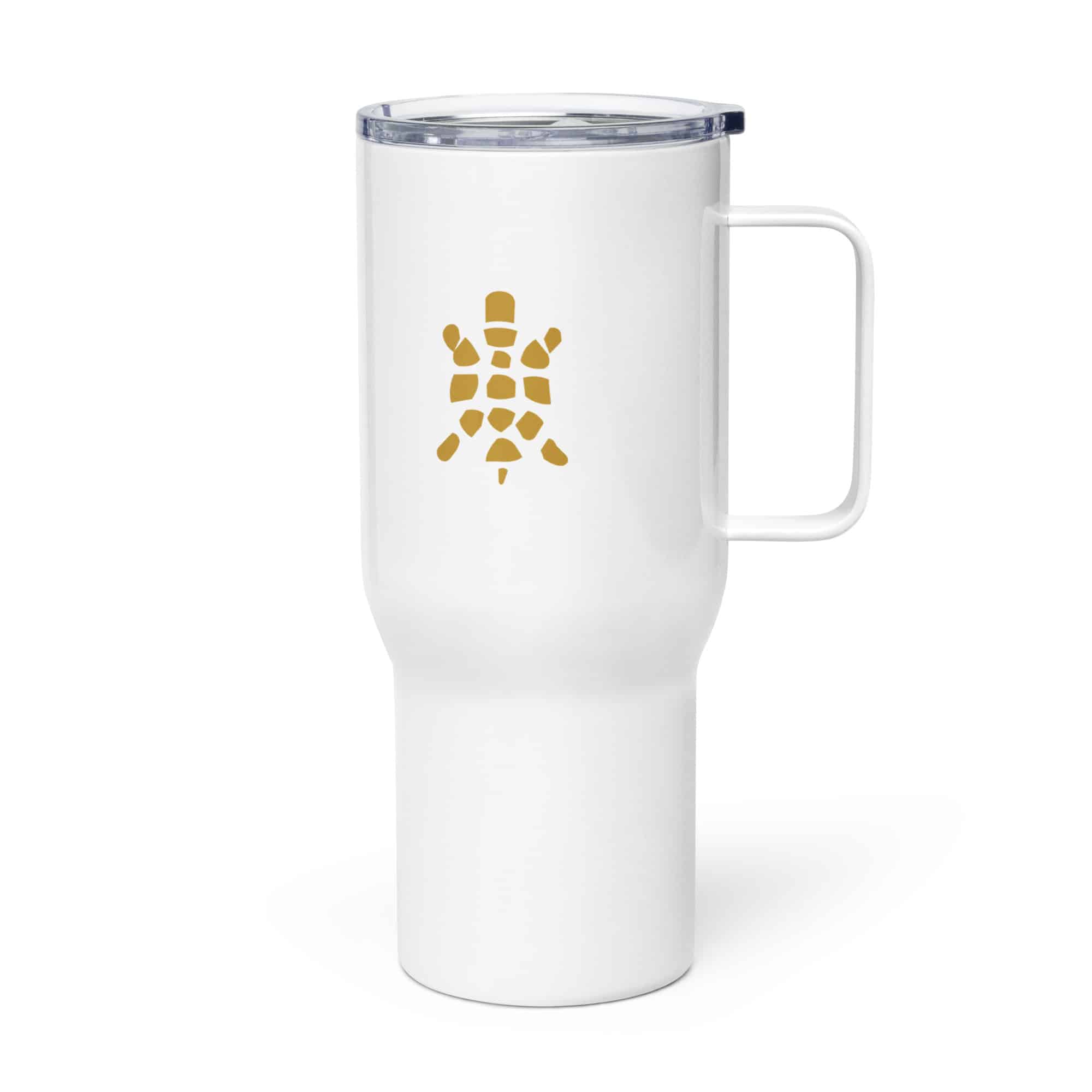 Sheltowee Trace Gold Turtle Icon Travel Mug