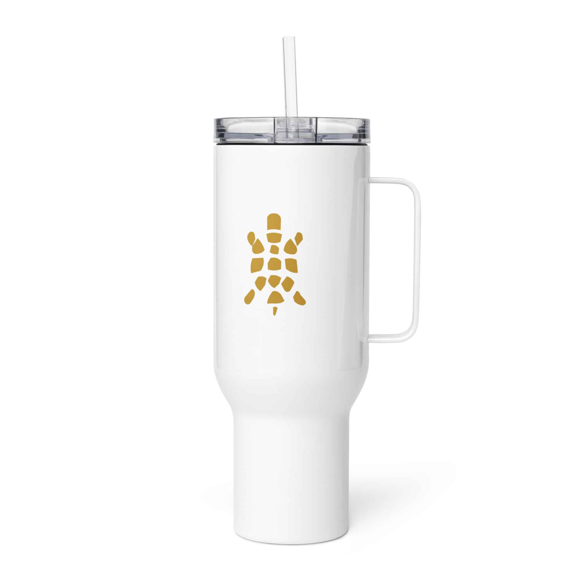 Sheltowee Trace Gold Turtle Icon Travel Mug