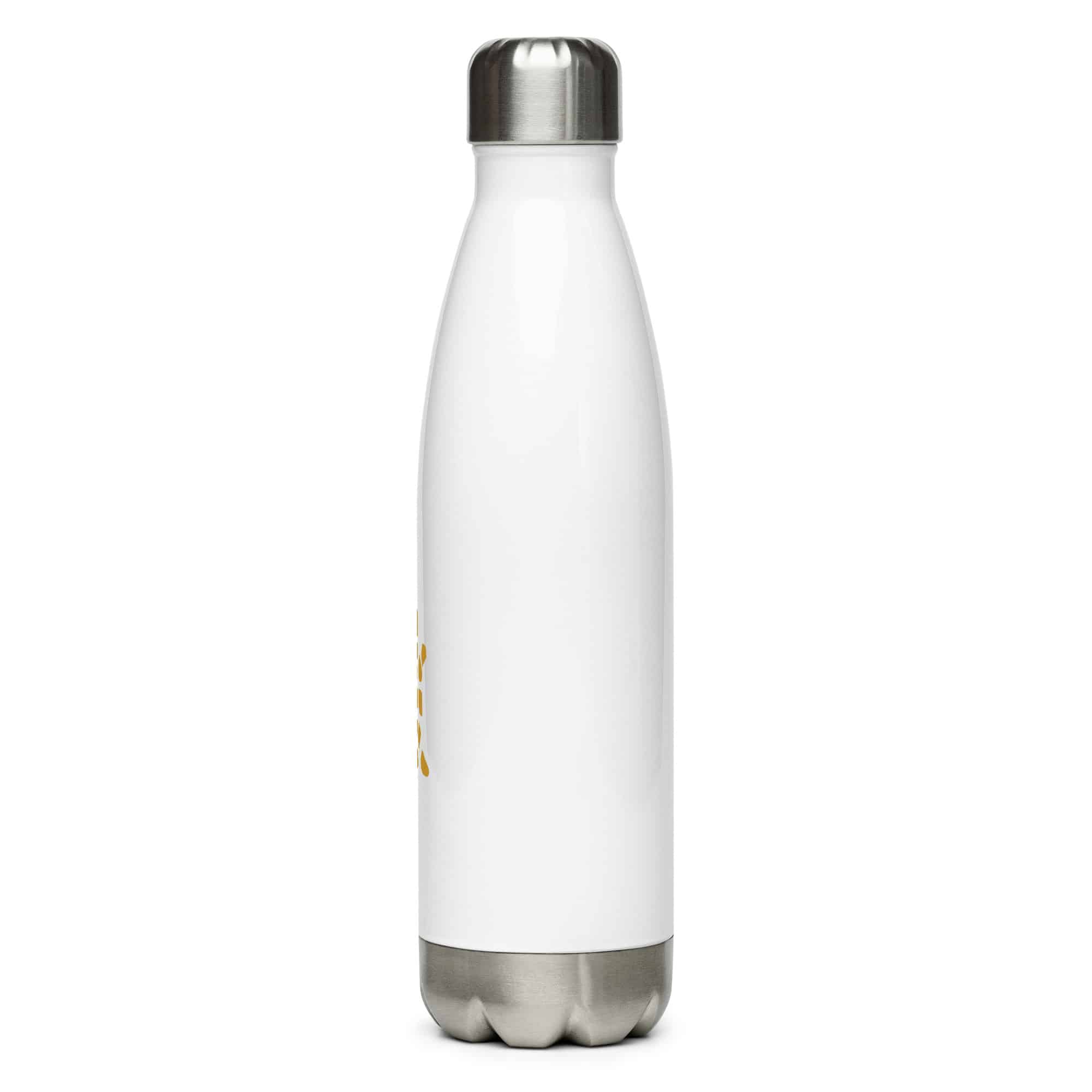 Gold Sheltowee Inspired Turtle Icon Water Bottle