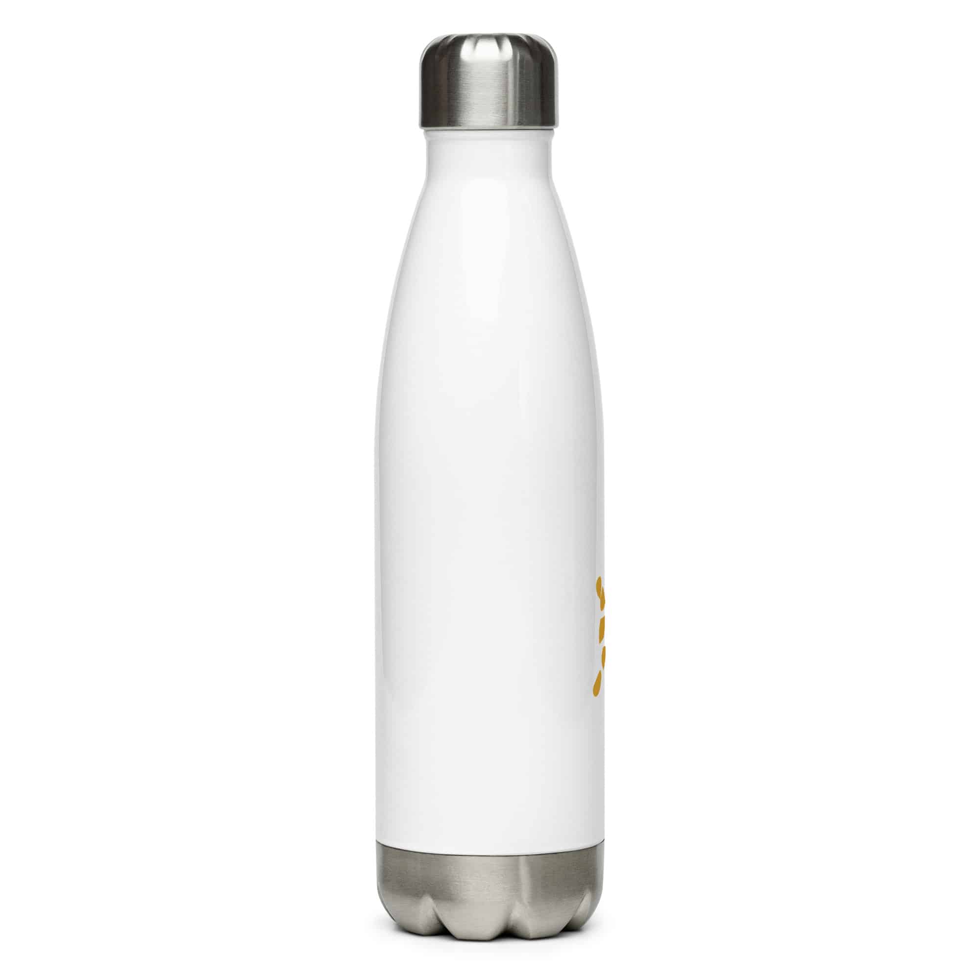 Gold Sheltowee Inspired Turtle Icon Water Bottle