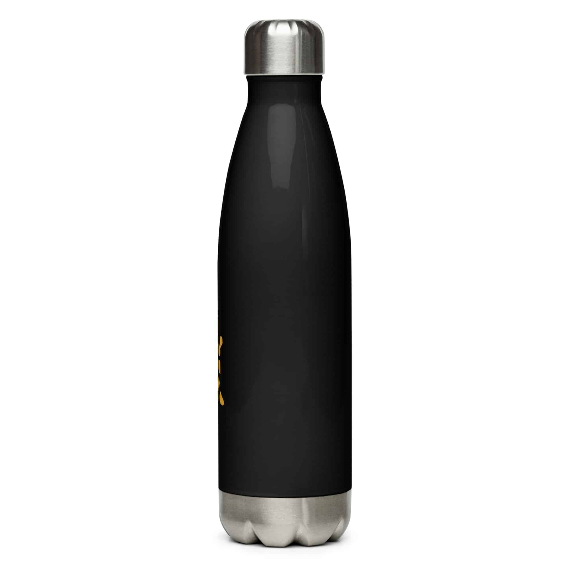 Gold Sheltowee Inspired Turtle Icon Water Bottle