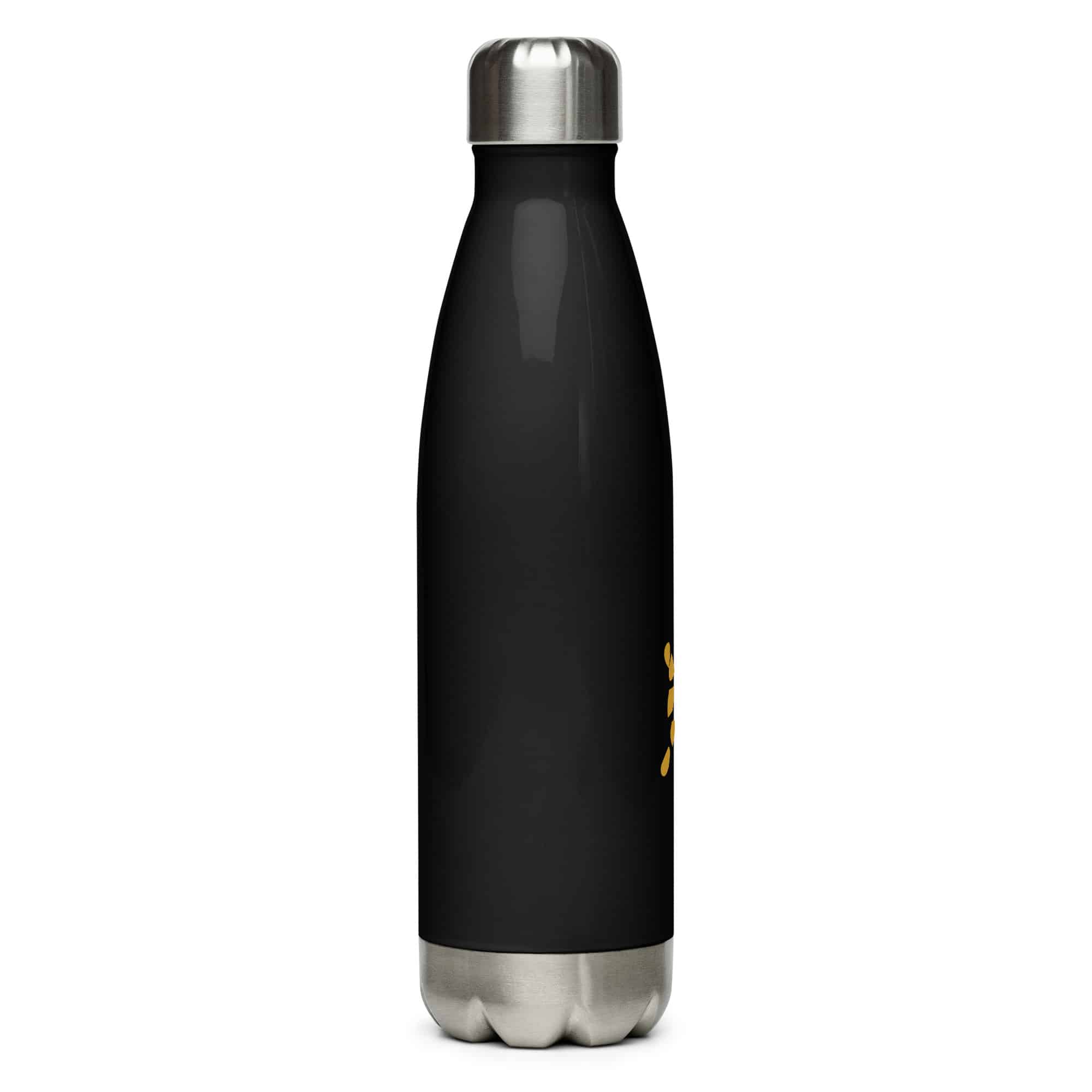 Gold Sheltowee Inspired Turtle Icon Water Bottle