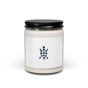 Turtle Icon Navy Soy Wax Candle - 9oz - Main