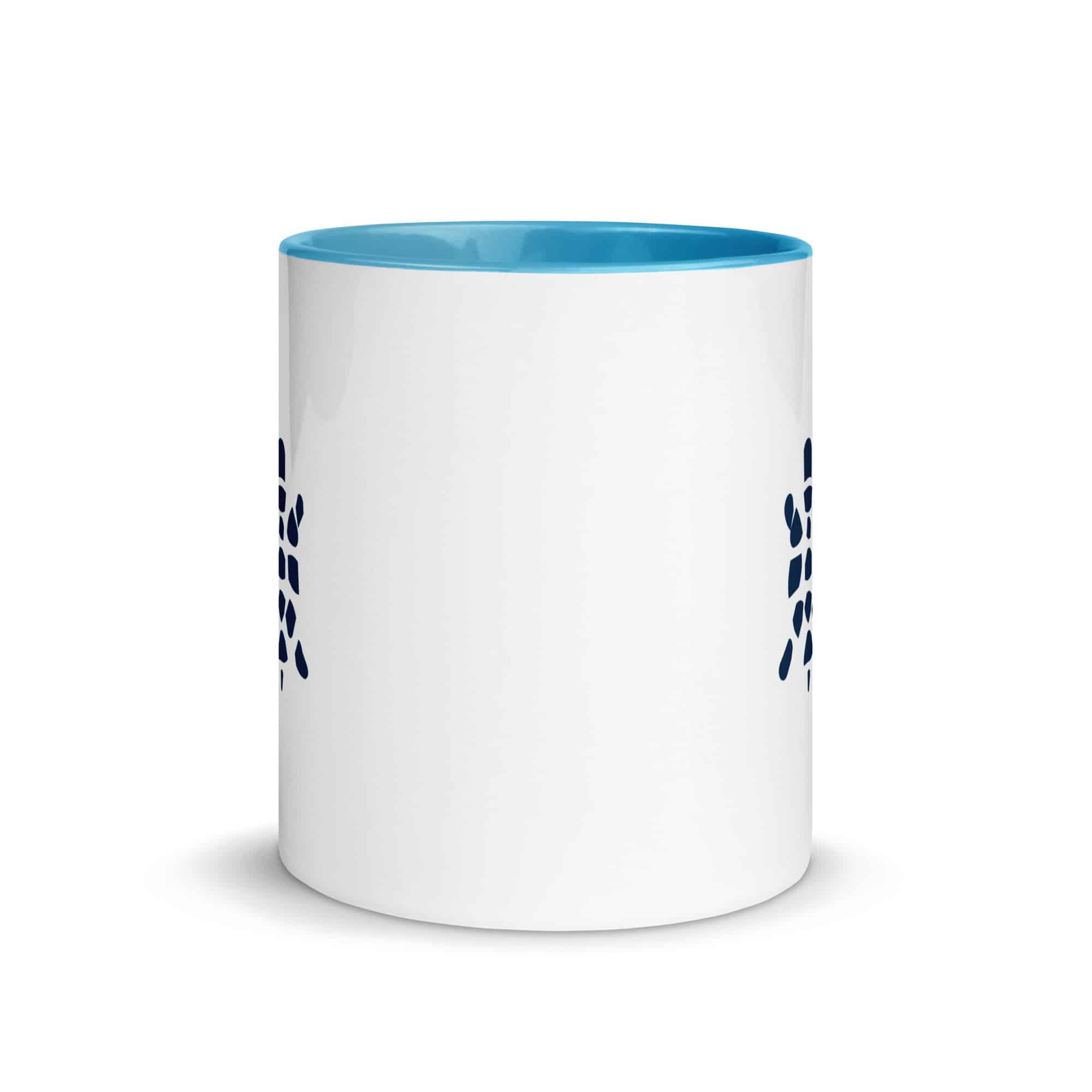 Navy Sheltowee Inspired Turtle Icon Color Inside Mug