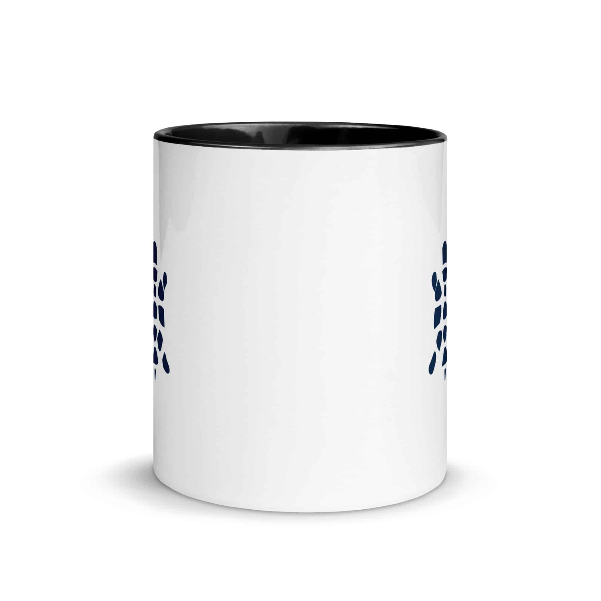 Navy Sheltowee Inspired Turtle Icon Color Inside Mug