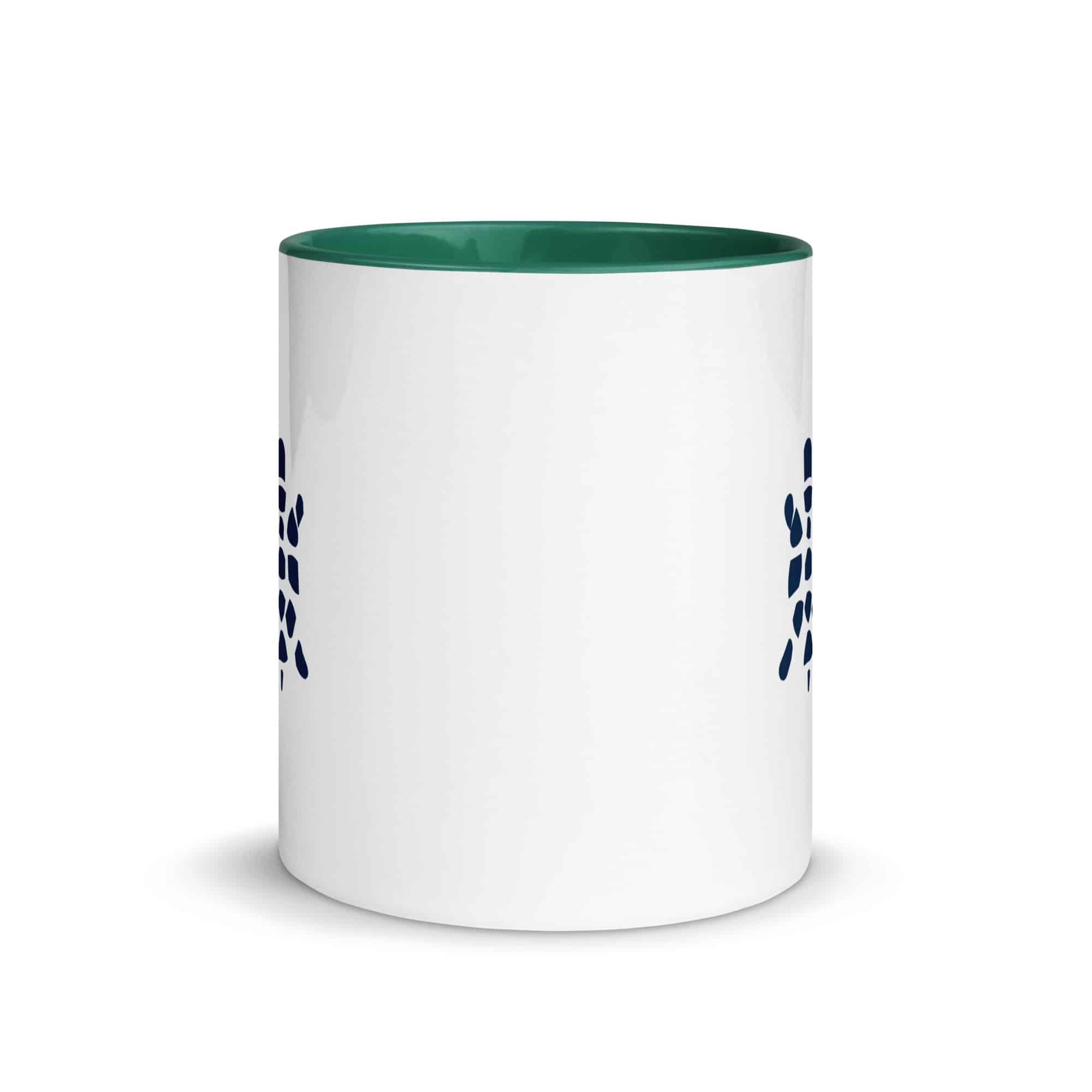Navy Sheltowee Inspired Turtle Icon Color Inside Mug