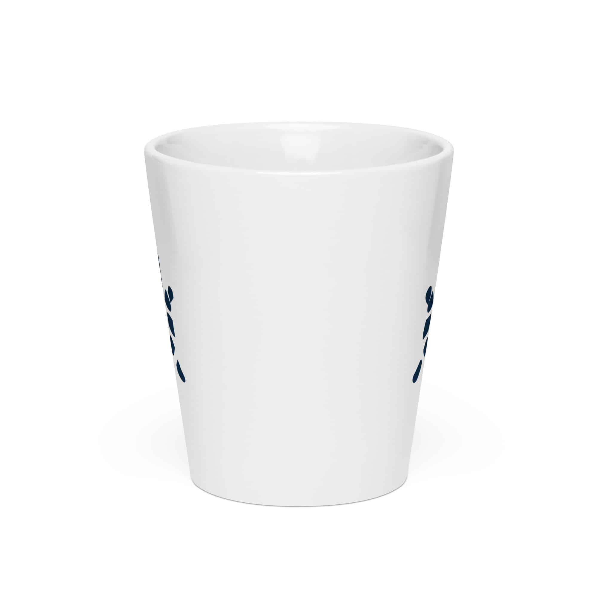Sheltowee Trace Navy Turtle Icon Latte Mug