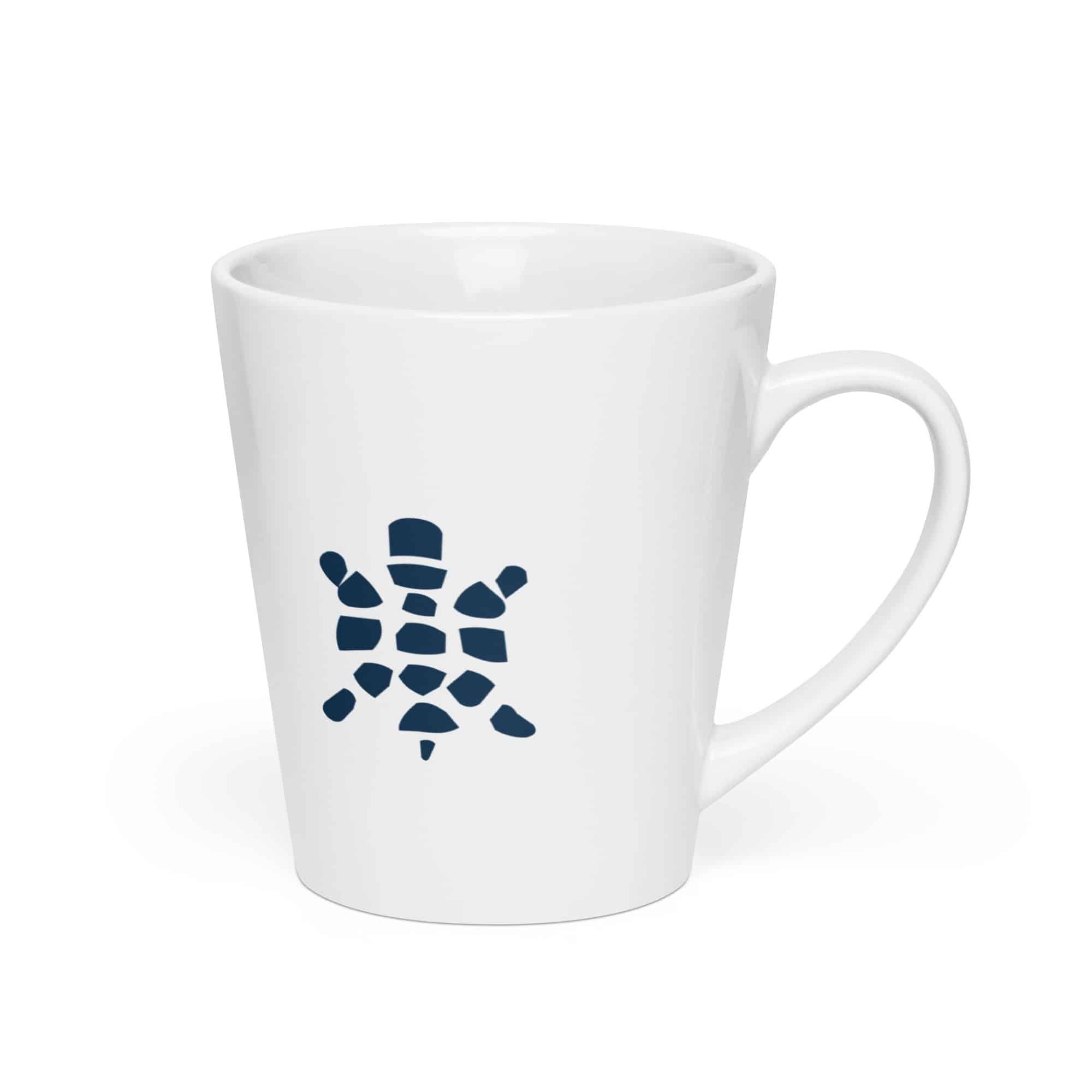 Sheltowee Trace Navy Turtle Icon Latte Mug