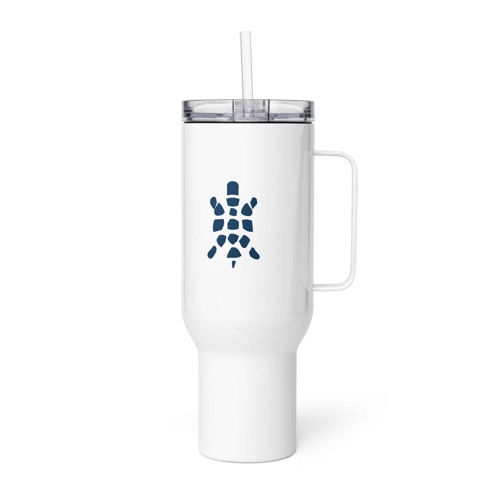 Sheltowee Trace Navy Turtle Icon Travel Mug