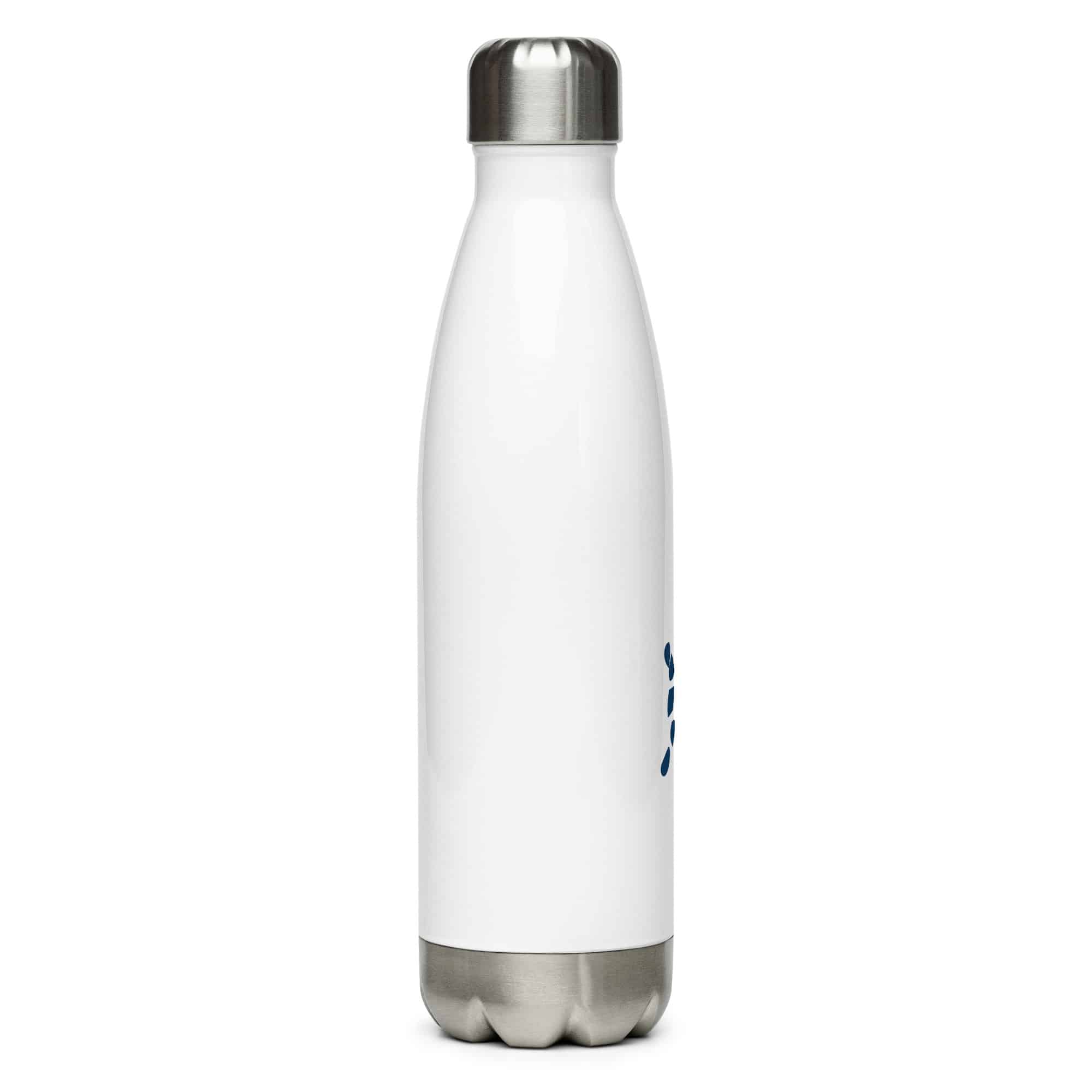 Navy Sheltowee Inspired Turtle Icon Water Bottle