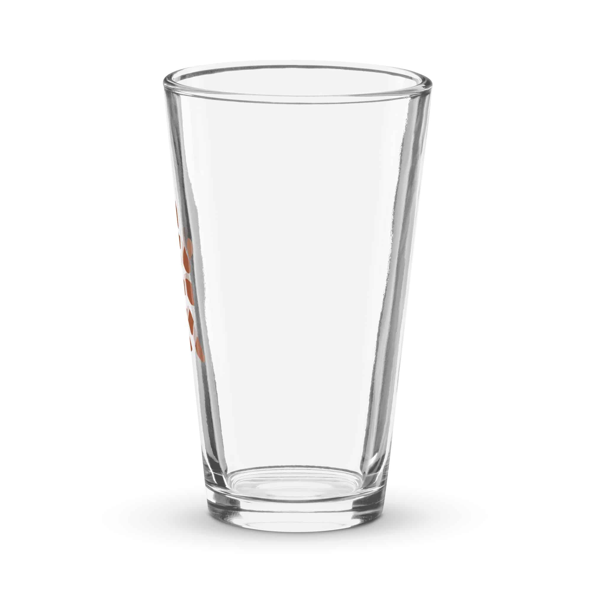 Terracotta Sheltowee Inspired Turtle Icon Pint Glass