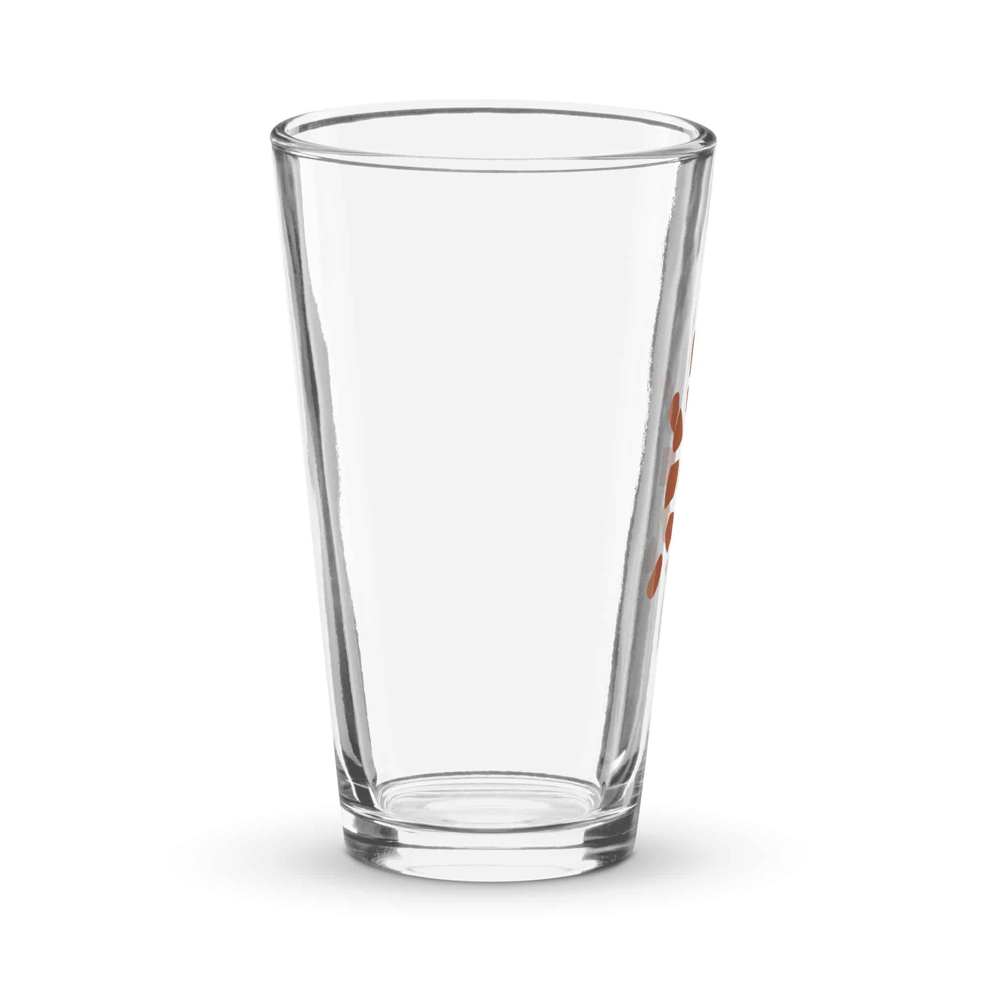 Terracotta Sheltowee Inspired Turtle Icon Pint Glass