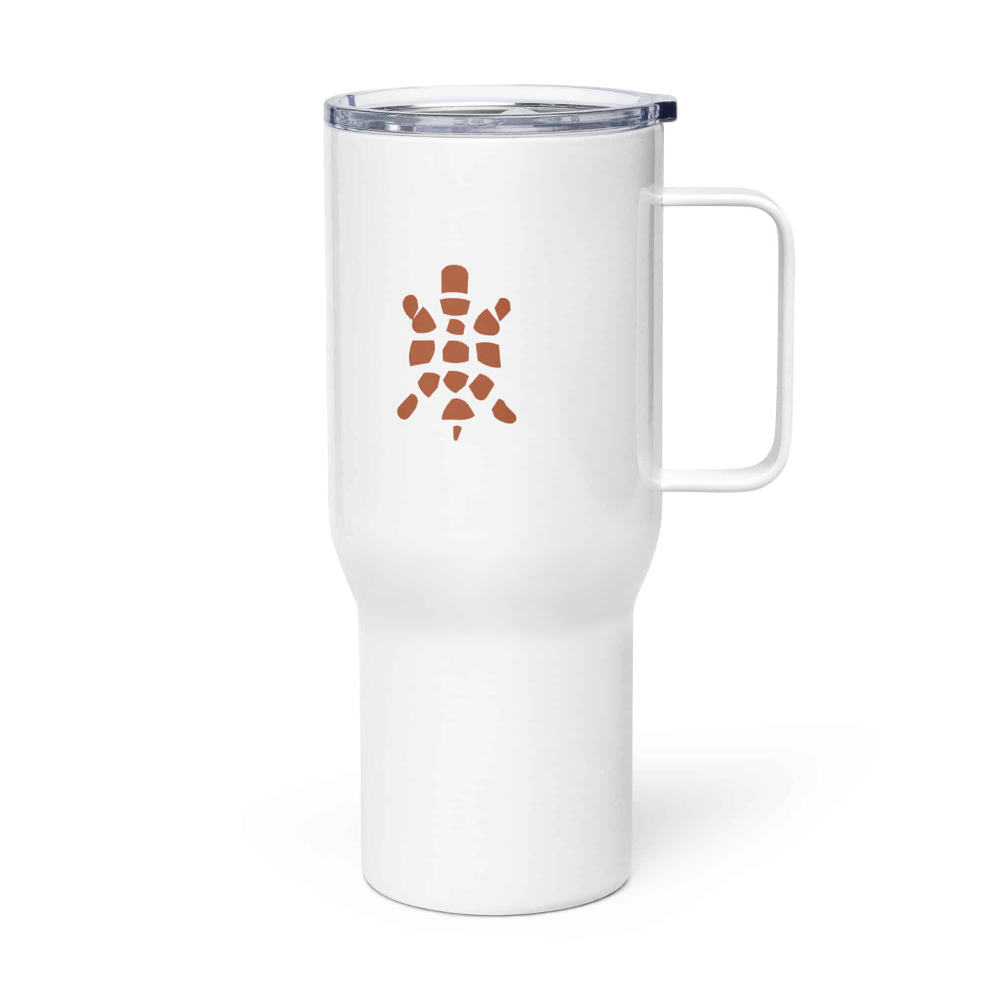 Sheltowee Trace Terracotta Turtle Icon Travel Mug