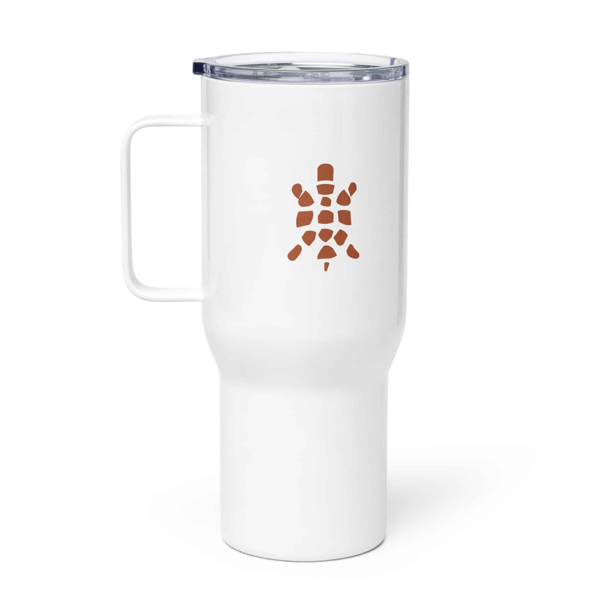 Sheltowee Trace Terracotta Turtle Icon Travel Mug