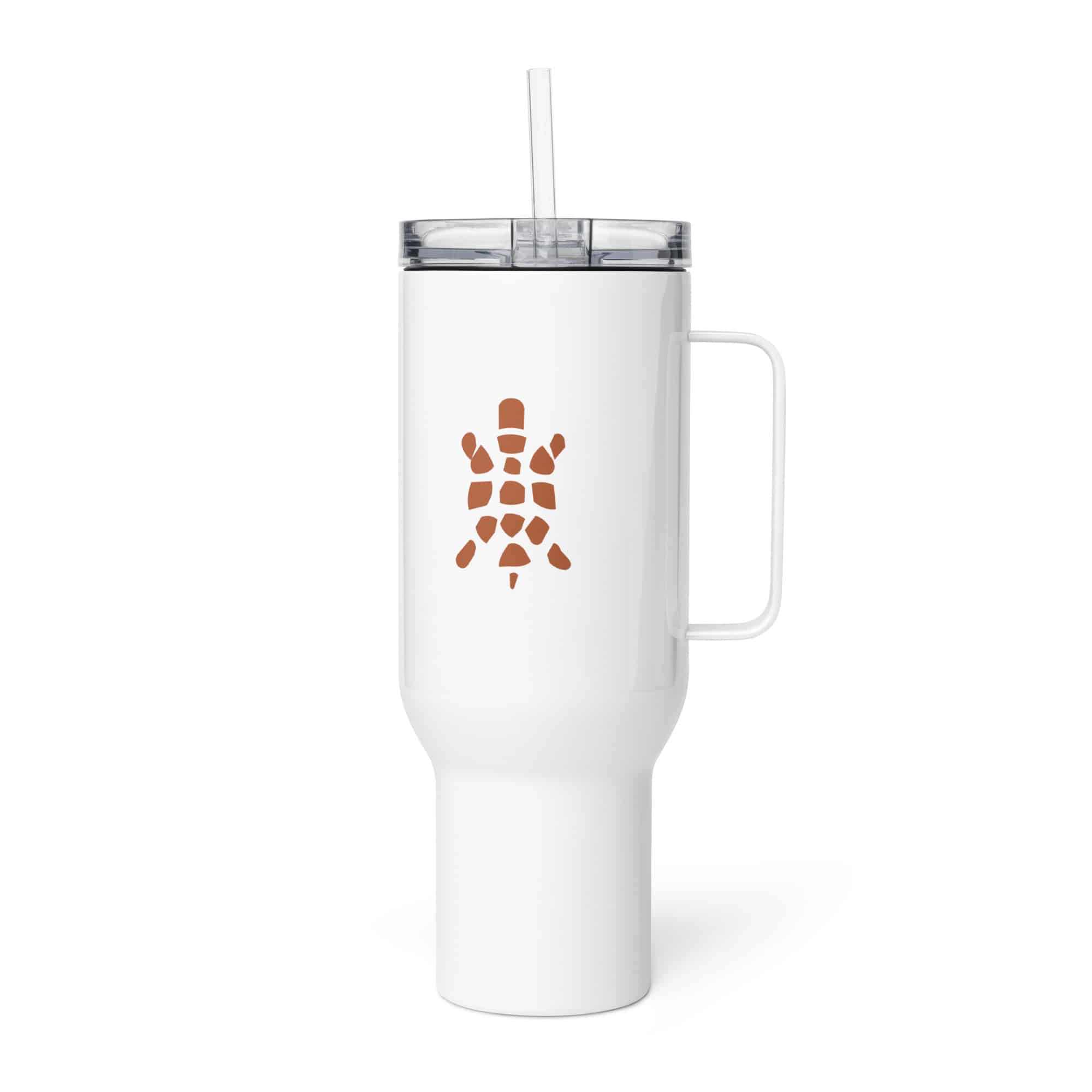 Sheltowee Trace Terracotta Turtle Icon Travel Mug