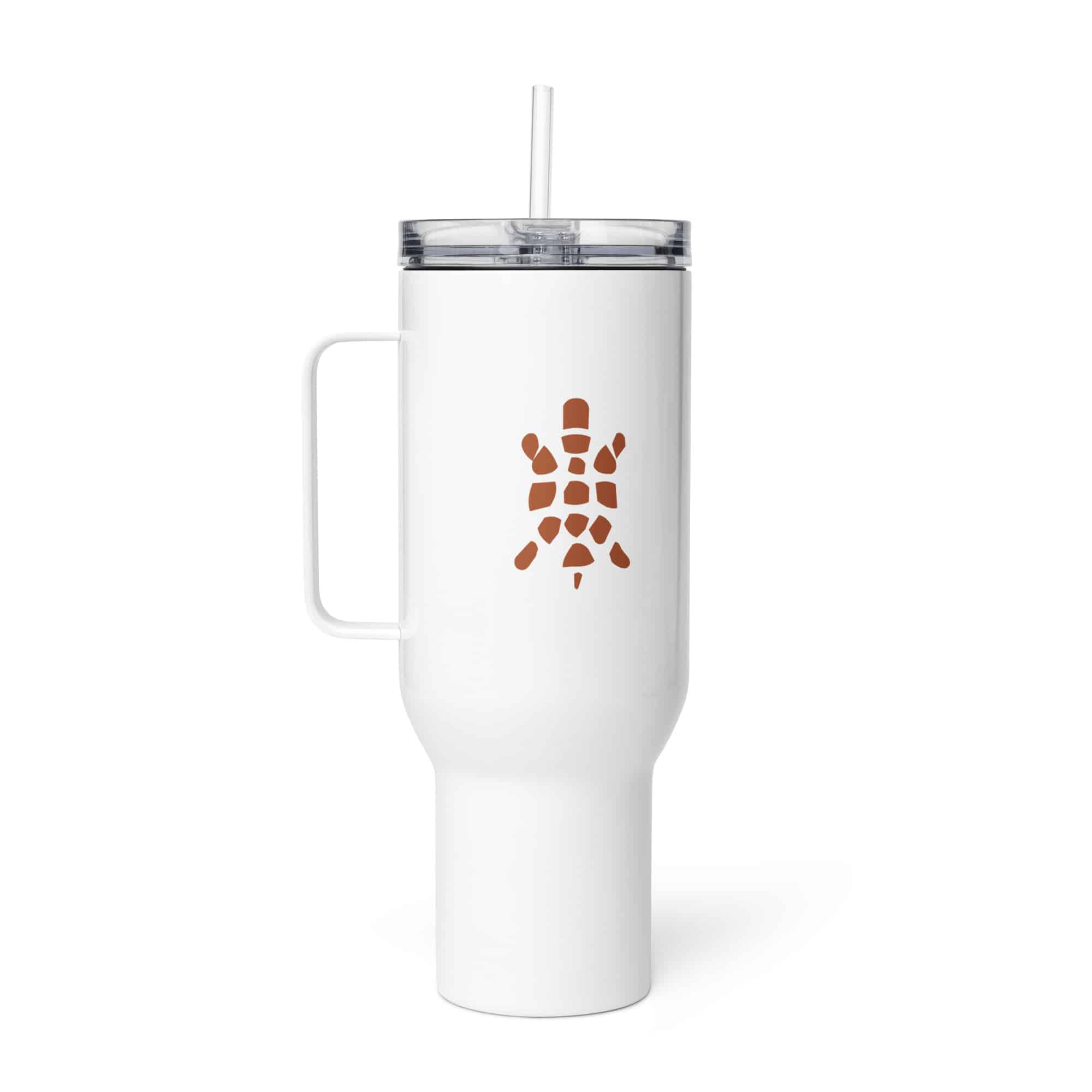 Sheltowee Trace Terracotta Turtle Icon Travel Mug