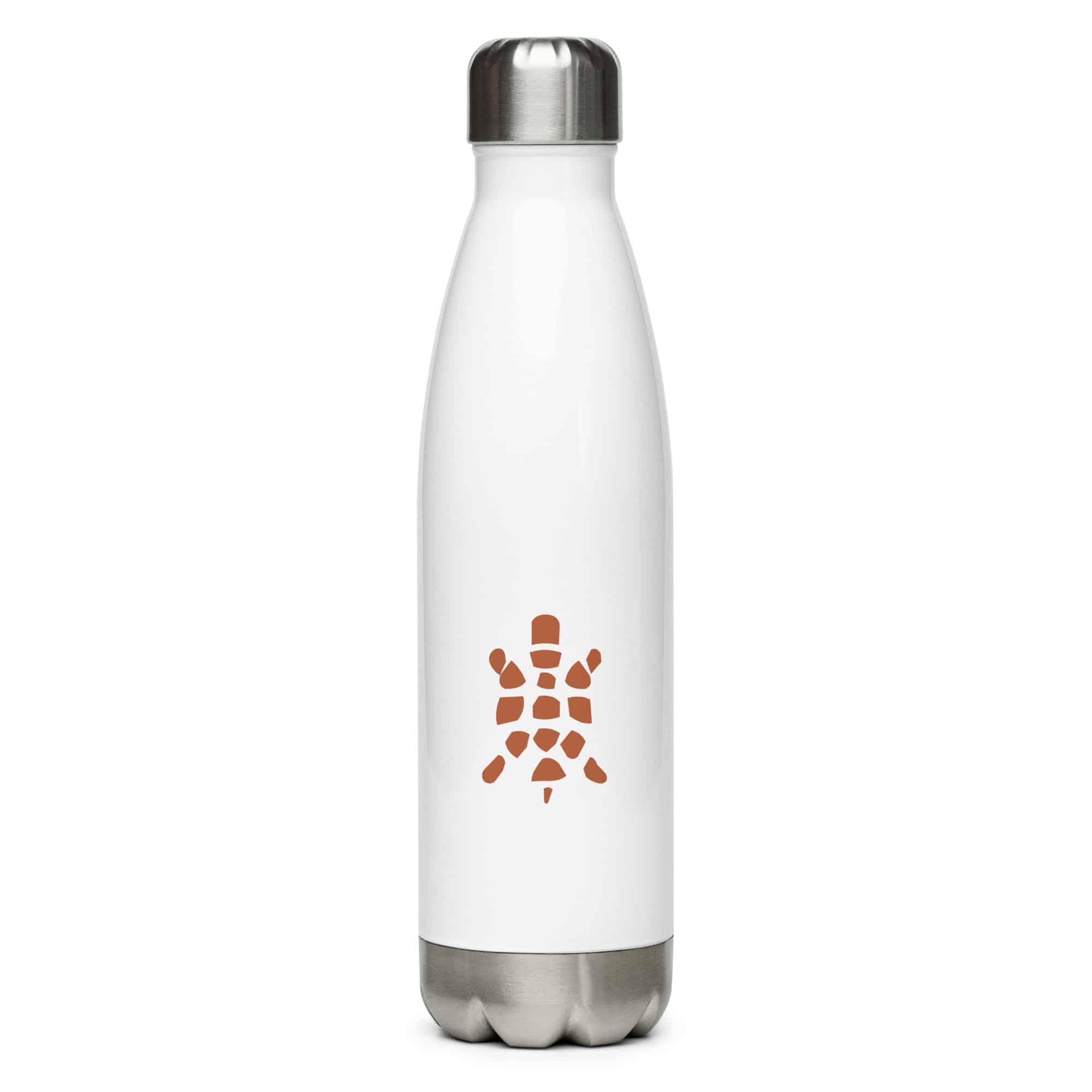 Terracotta Sheltowee Inspired Turtle Icon Water Bottle